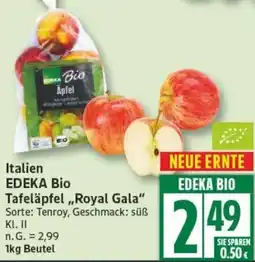 Edeka Italien EDEKA Bio Tafeläpfel ,,Royal Gala" Angebot