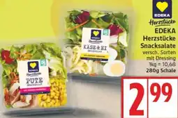 Edeka EDEKA Herzstücke Snacksalate Angebot