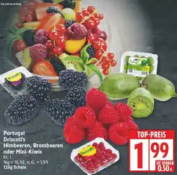 Edeka Portugal Driscoll's Himbeeren, Brombeeren oder Mini-Kiwis Angebot