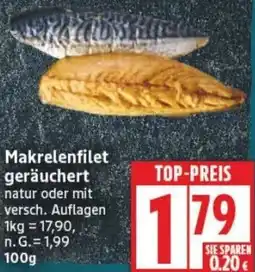 Edeka Makrelenfilet geräuchert Angebot
