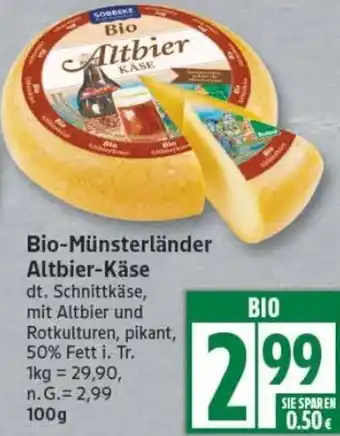 Edeka Bio-Münsterländer Altbier-Käse Angebot