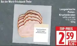 Edeka Langewiesche Puten Krustenbraten Angebot