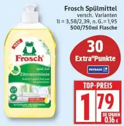 Edeka Frosch Spülmittel Angebot