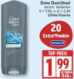 Edeka Dove Duschbad Angebot