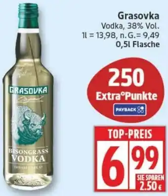 Edeka Grasovka Vodka Angebot