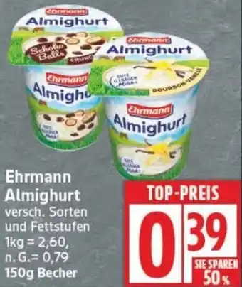 Edeka Ehrmann Almighurt Angebot