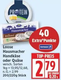 Edeka Loose Hausmacher Handkäse oder Quäse Angebot