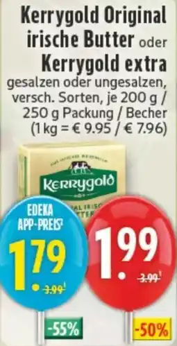 Edeka Kerrygold Original irische Butter oder Kerrygold extra Angebot
