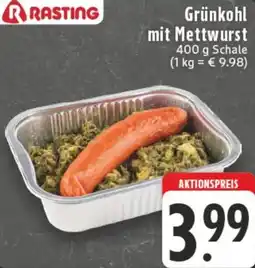 Edeka RASTING Grünkohl mit Mettwurst Angebot