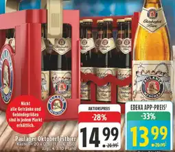 Edeka Paulaner Oktoberfestbier Angebot