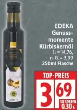 Edeka EDEKA Genussmomente Kürbiskernöl Angebot