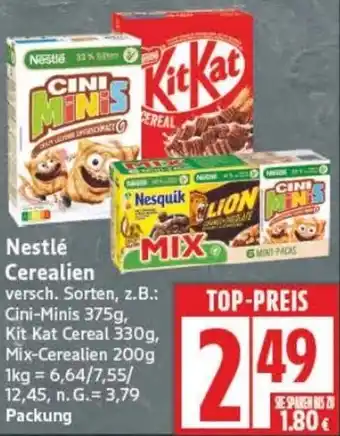 Edeka Nestlé Cerealien Angebot