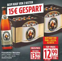 Edeka Franziskaner Weissbier Angebot