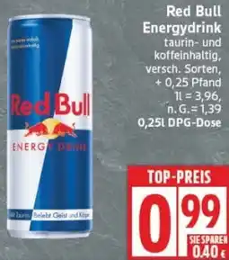 Edeka Red Bull Energydrink Angebot