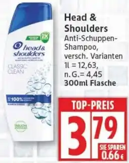 Edeka Head & Shoulders Anti-Schuppen Shampoo Angebot