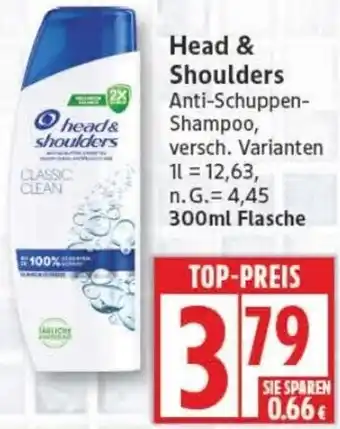 Edeka Head & Shoulders Anti-Schuppen Shampoo Angebot