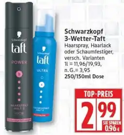 Edeka Schwarzkopf 3-Wetter-Taft Angebot