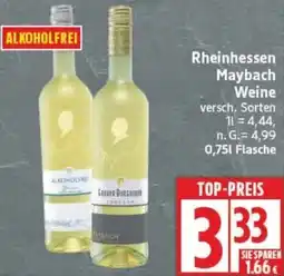 Edeka Rheinhessen Maybach Weine Angebot