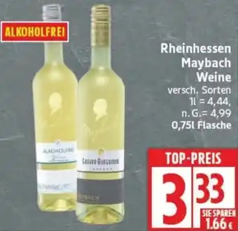 Edeka Rheinhessen Maybach Weine Angebot