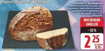 Edeka Schäfer's Zwiebelbrot Angebot