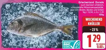 Edeka Griechenland Dorade Angebot