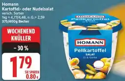 Edeka Homann Kartoffel- oder Nudelsalat Angebot