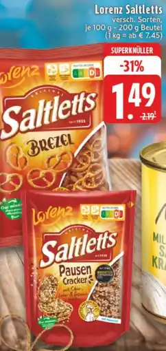Edeka Lorenz Saltletts Angebot