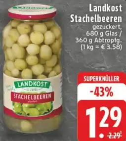 Edeka Landkost Stachelbeeren Angebot