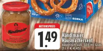 Edeka Händlmaier Hausmachersenf Angebot