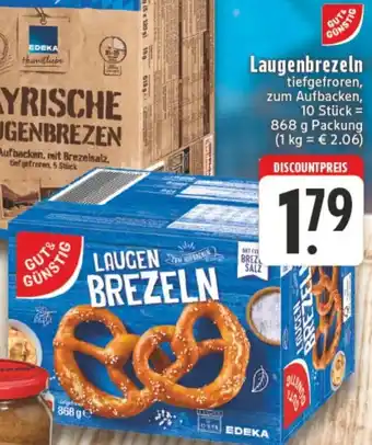 Edeka Gut & Günstig Laugenbrezeln Angebot