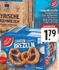 Edeka Gut & Günstig Laugenbrezeln Angebot