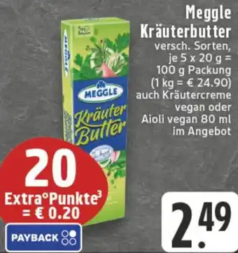 Edeka Meggle Kräuterbutter Angebot