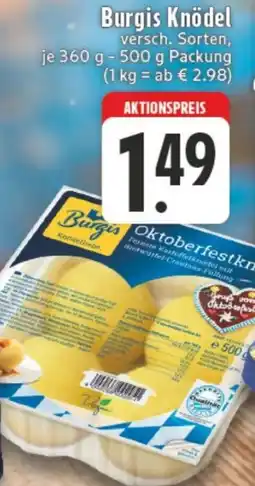 Edeka Burgis Knödel Angebot