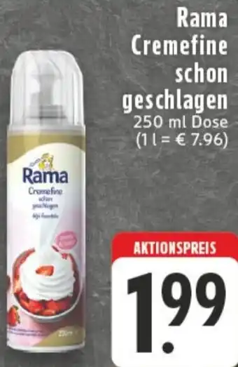 Edeka Rama Cremefine schon geschlagen Angebot