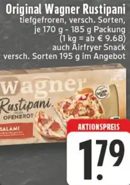 Edeka Original Wagner Rustipani Angebot