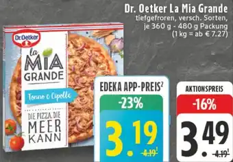 Edeka Dr. Oetker La Mia Grande Angebot