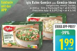 Edeka iglo Rahm-Gemüse oder Gemüse-Ideen Angebot