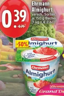 Edeka Ehrmann Almighurt Angebot