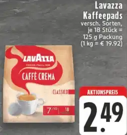 Edeka Lavazza Kaffeepads Angebot