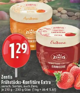 Edeka Zentis Frühstücks-Konfitüre Extra Angebot