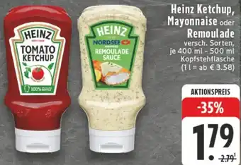Edeka Heinz Ketchup, Mayonnaise oder Remoulade Angebot