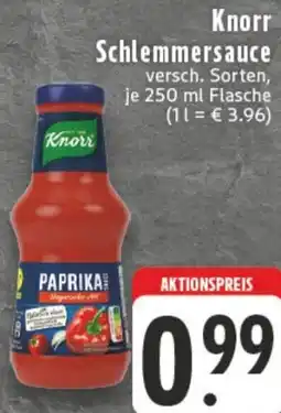 Edeka Knorr Schlemmersauce Angebot