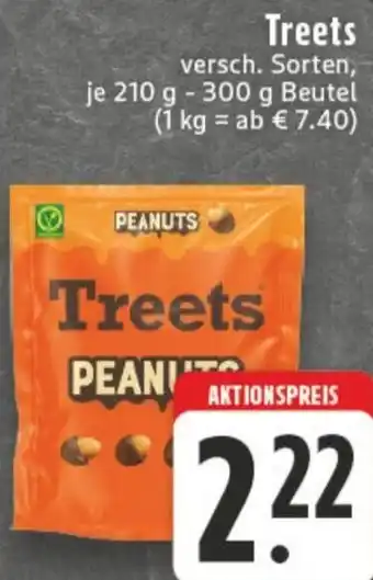 Edeka Treets Peanuts Angebot