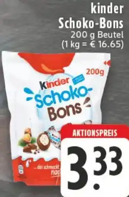 Edeka kinder Schoko-Bons Angebot
