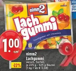 Edeka nimm2 Lachgummi Angebot