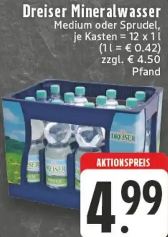 Edeka Dreiser Mineralwasser Angebot