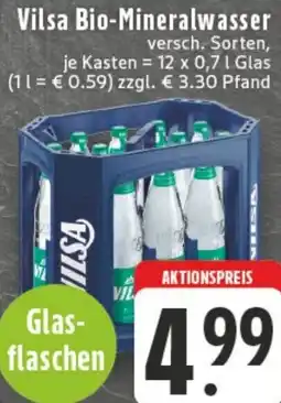 Edeka Vilsa Bio-Mineralwasser Angebot
