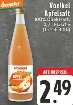 Edeka demeter Voelkel Apfelsaft Angebot