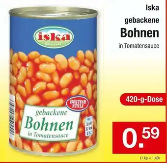 Zimmermann Iska bohnen Angebot