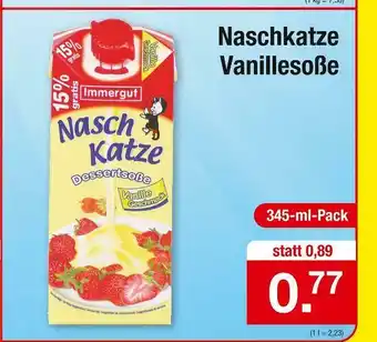 Zimmermann Naschkatze vanillesoße Angebot